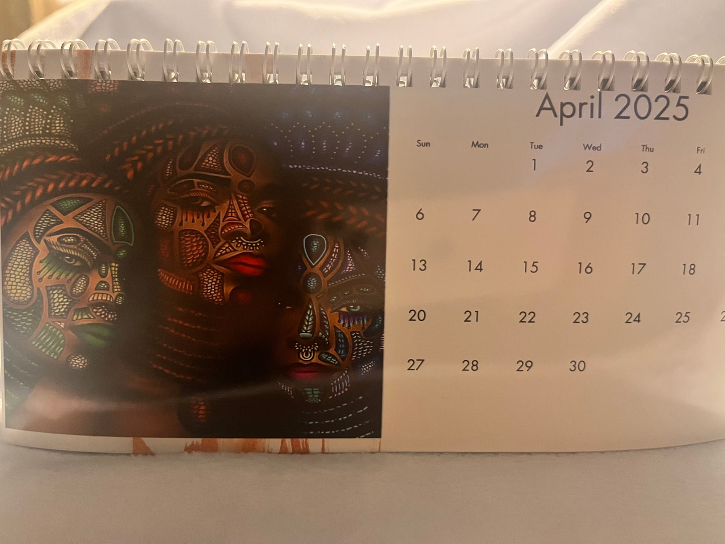 4X8 2025 DESK CALENDAR