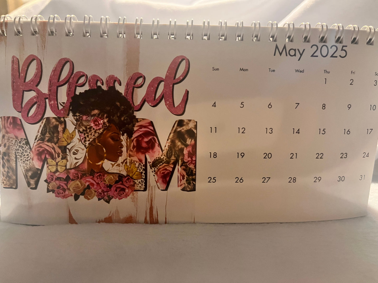 4X8 2025 DESK CALENDAR