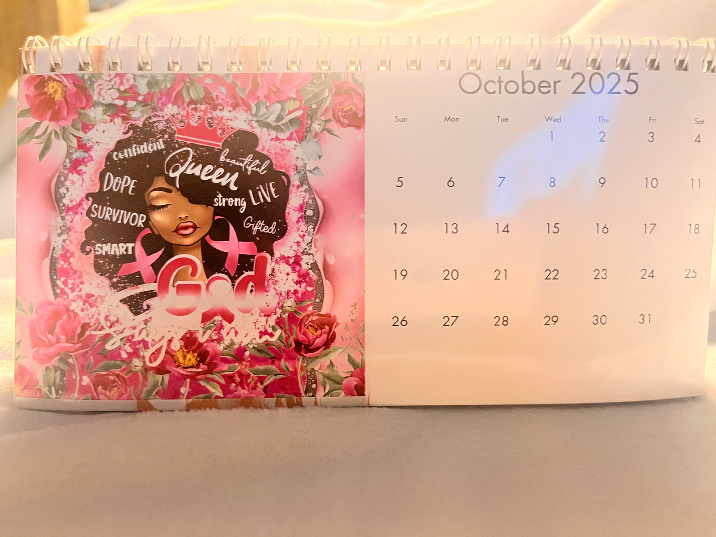 4X8 2025 DESK CALENDAR