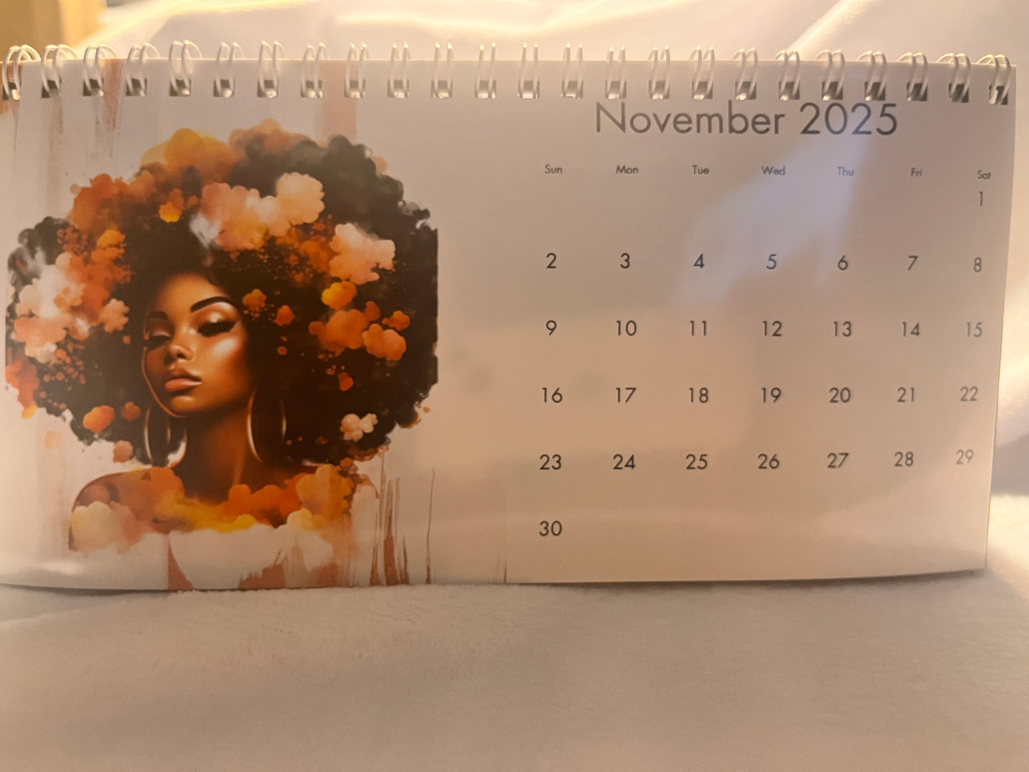 4X8 2025 DESK CALENDAR