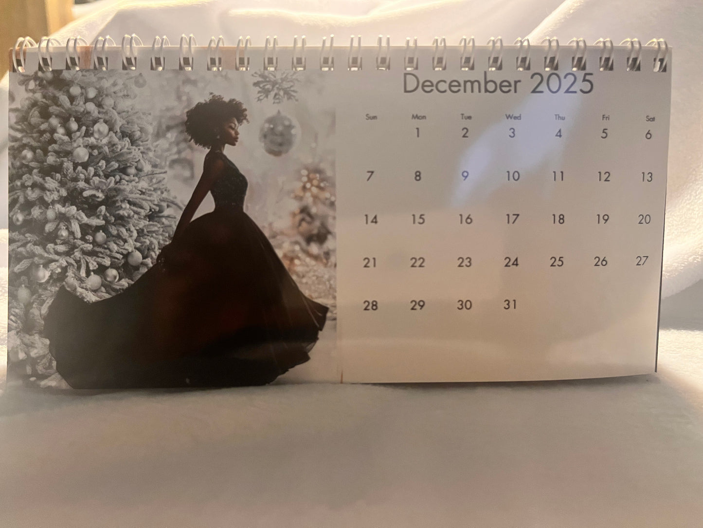 4X8 2025 DESK CALENDAR