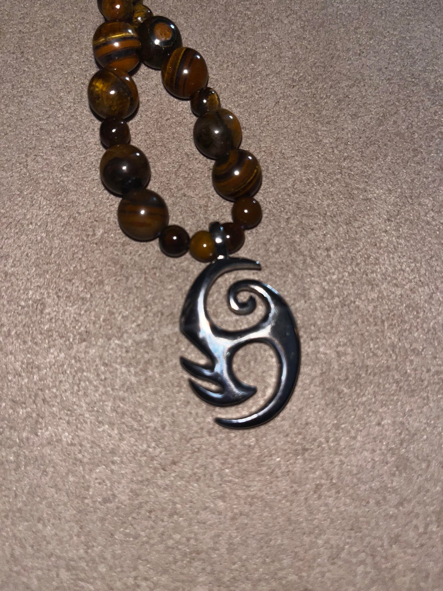 BEADED NECKLACE - GYE NYAME