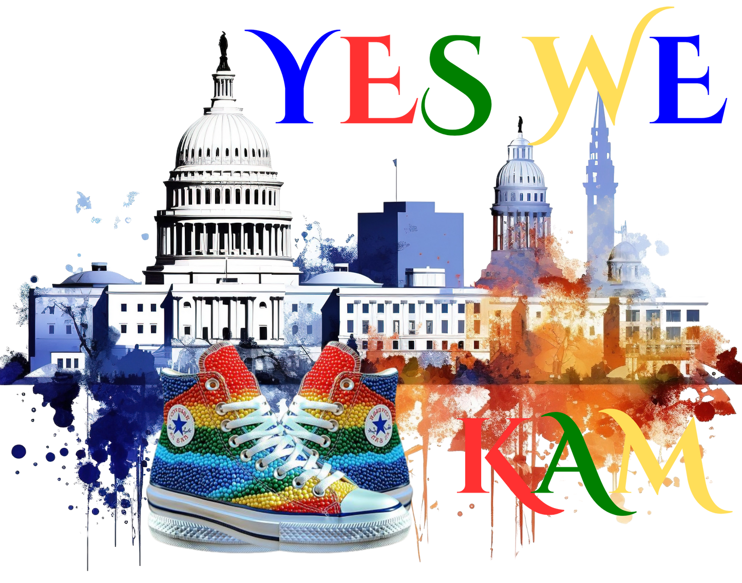 YES WE KAM - EASTERN STAR TSHIRT