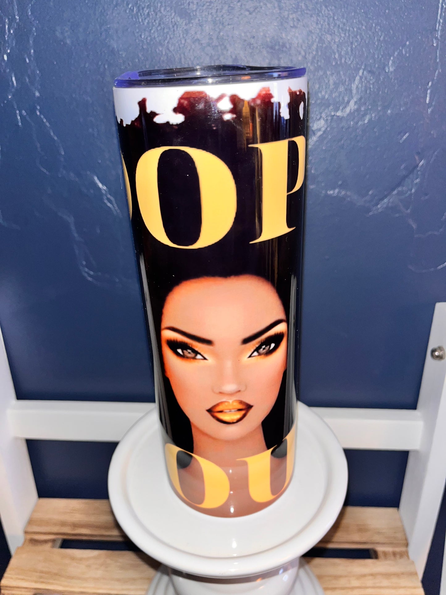 DOPE SOUL TUMBLER W/FACE