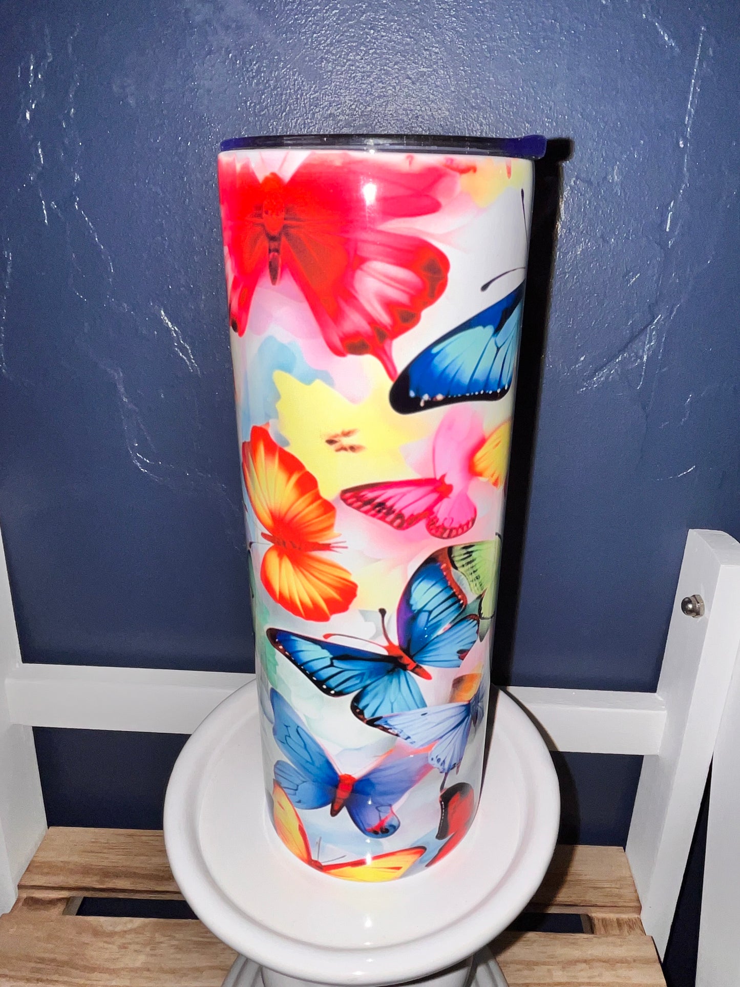 BUTTERFLY TUMBLER