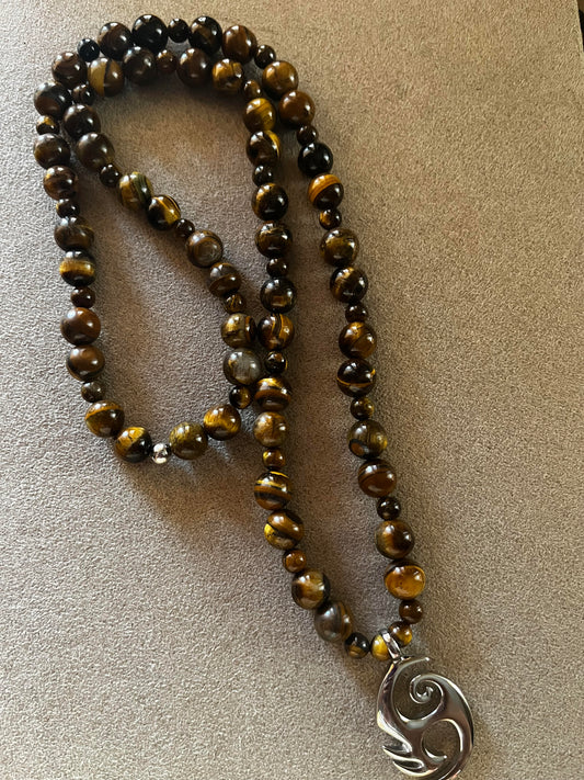 BEADED NECKLACE - GYE NYAME