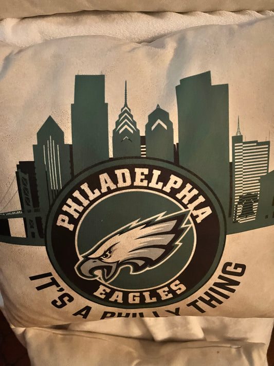 PHILADELPHIA EAGLES PILLOW